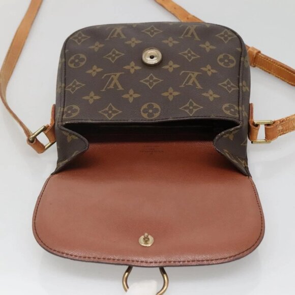 LOUIS VUITTON Monogram Saint Cloud MM Shoulder Bag M51243 LV Auth BA5062 - Picture 12 of 16
